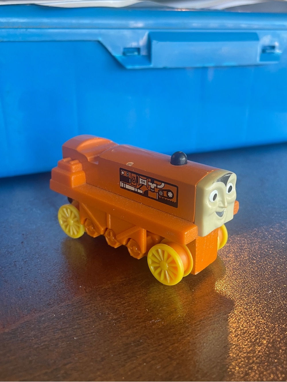 Thomas the Train Terence Tractor Wooden Railway Rare Friends Vintage Orange